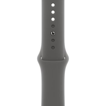 Apple Watch Series 11, 42 mm, Space Gray Aluminum Stone Gray Sport Band M/L